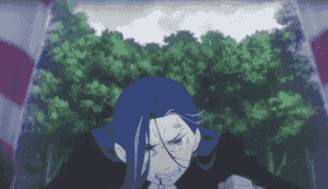 Hector using Authority of Melancholy to attack Roswaal.