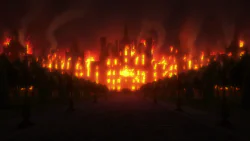 Roswaal's mansion burning ep.49