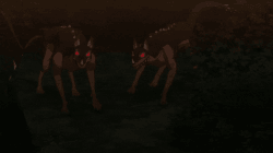 A Wolgarm attacking Petelgeuse's Finger