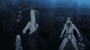 Reinhard's Divine Protection of Arrow Evasion.