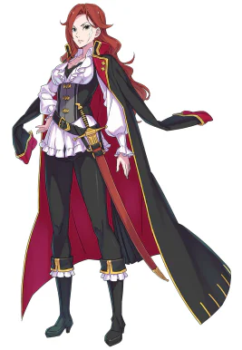 Serena Dracroy LN character design clean