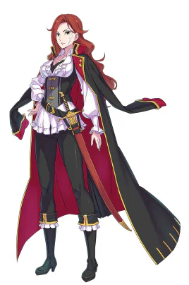 Serena Dracroy LN character design clean