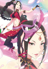 Vincent crossdressing as a dancer named Bianca to capture Guaral.