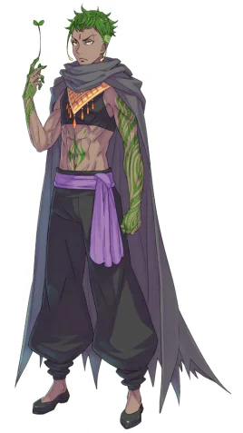 Kafma Irulux LN character design clean