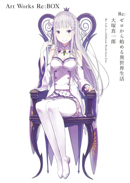 Re Zero Art Works Re-BOX 1 Cover